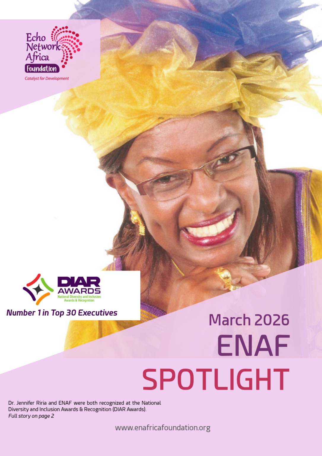 March 2026 - ENAF Spotlight - Echo Network Africa Foundation (ENAF)
